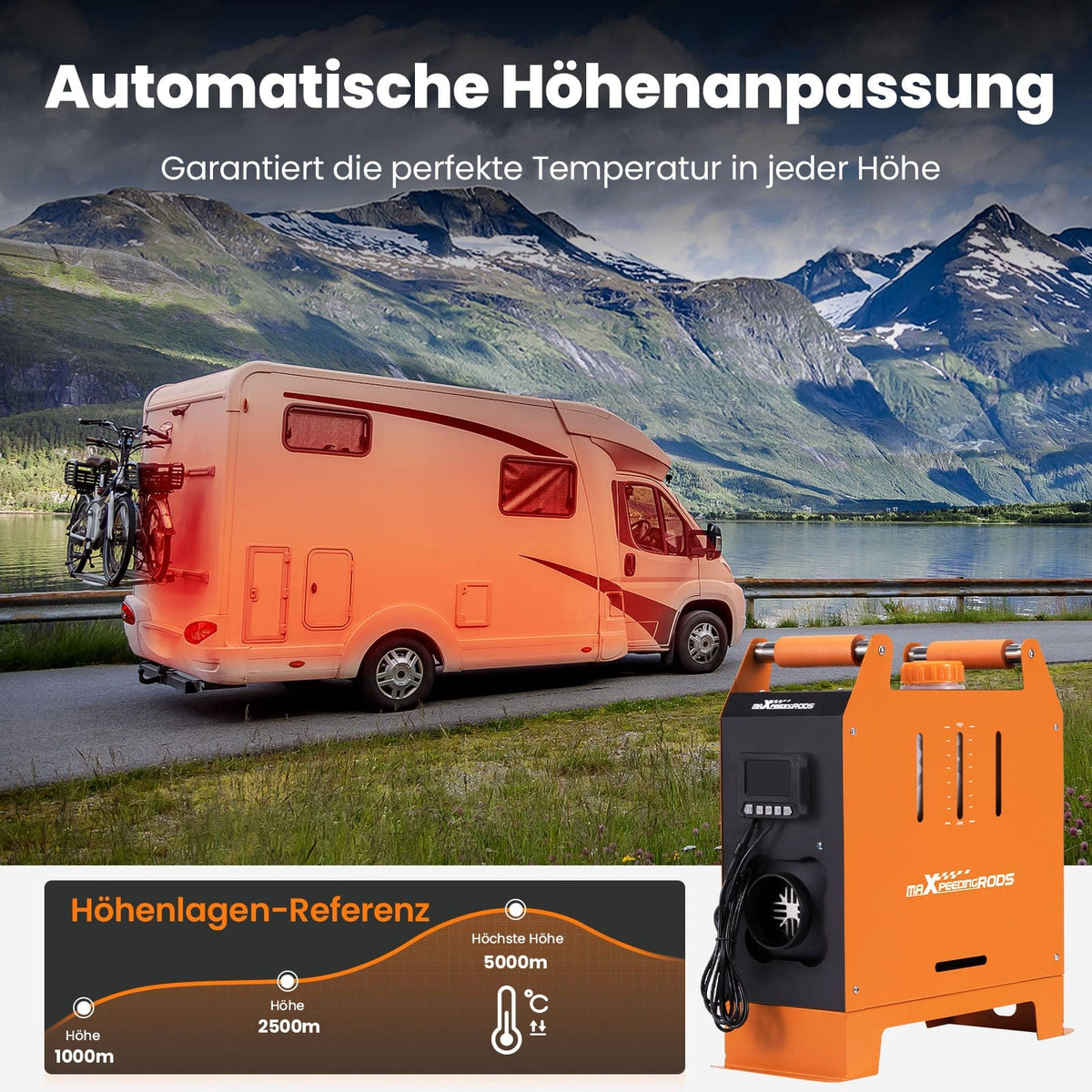 Elektrische Pumpe 12V/230V kaufen im Büssli Campingbus Zubehör Shop Schweiz