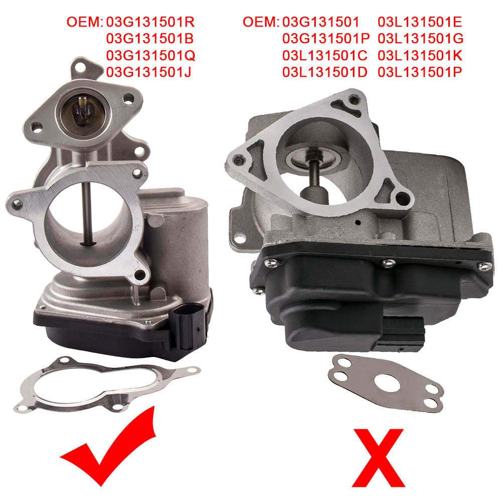 New NEU AGR Ventil Abgasrückführung für Audi A4 B7 8E, A6 C6 4F 2,0 TDi 03G131501