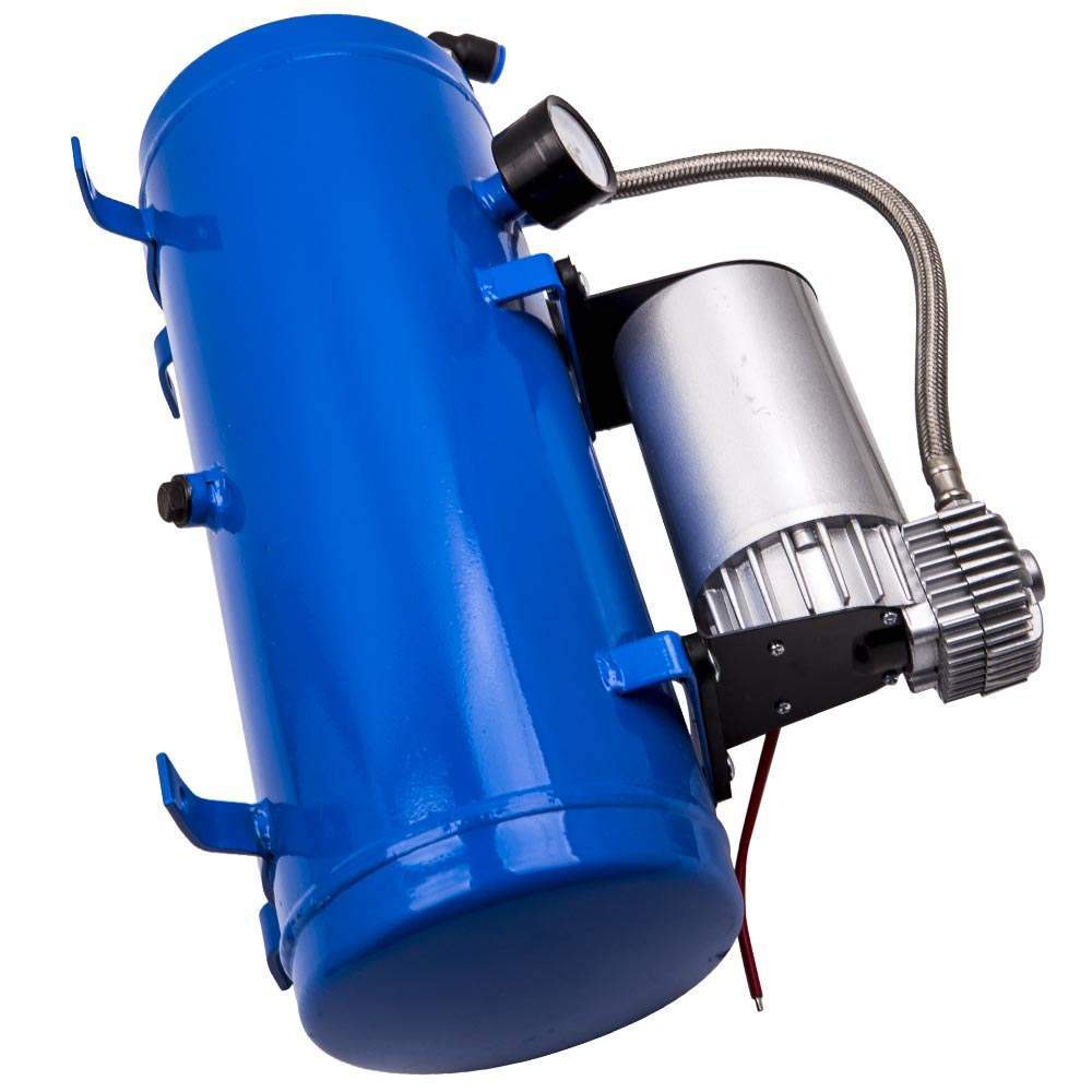 Air Horn Kit 6L Mit 150 Psi 12v Luft Kompressor Air Trumpethorn Compressor