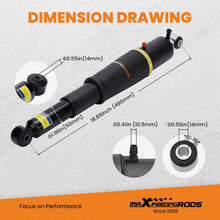 Laden Sie das Bild in den Galerie-Viewer, 2x Hinten Luftfederung Federbein kompatibel für CHEVY GMC Cadillac Air Suspension 25979391
