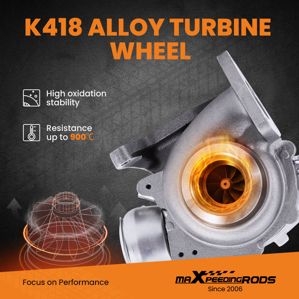 Turbolader kompatibel für Volkswagen T5 Transporter 2.5 TDI BNZ Engine 96KW 2003-2009 BNZ