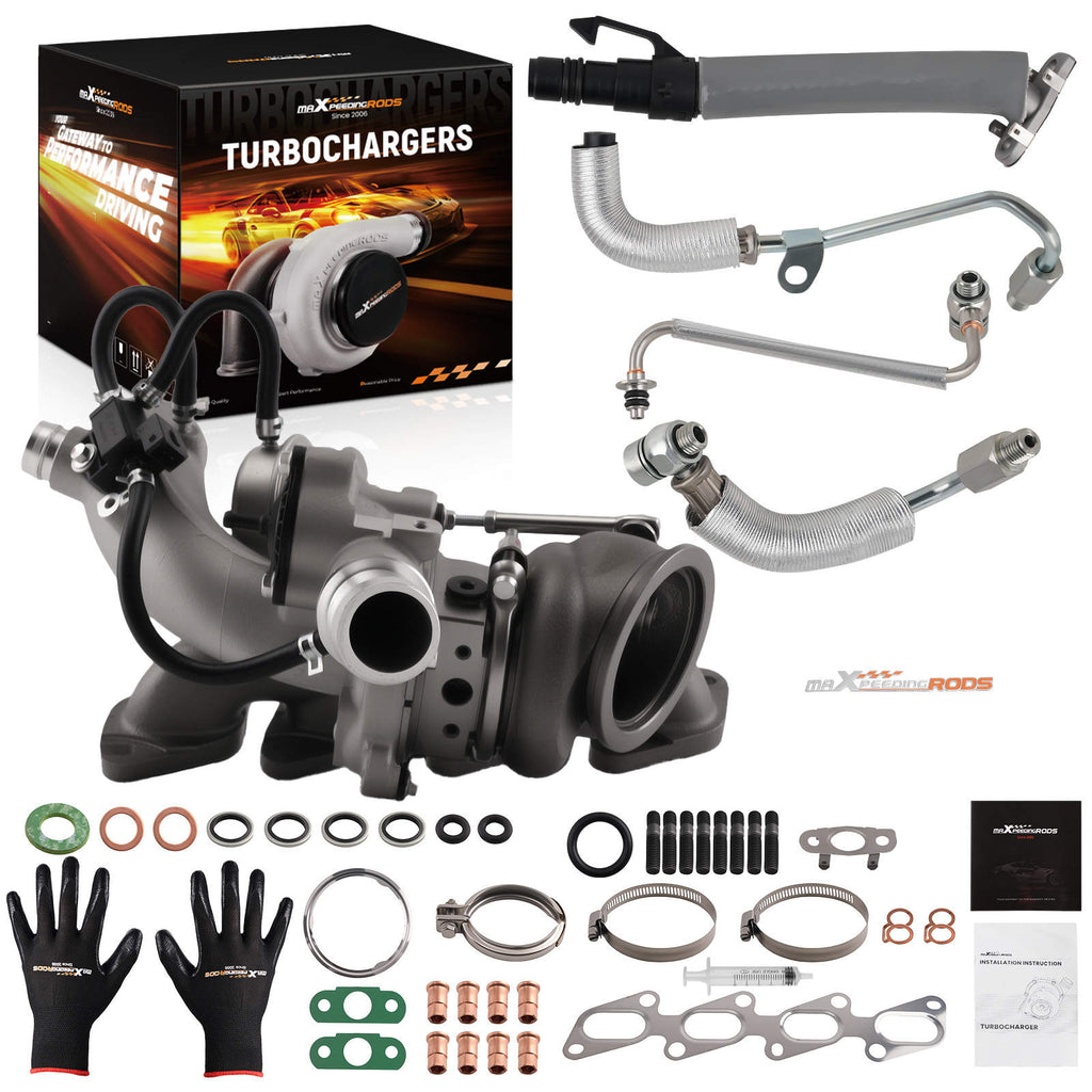 Ölleitung +Turbolader kompatibel für Chevrolet Opel Astra Insignia 1.4 Turbo 103kW 140 PS