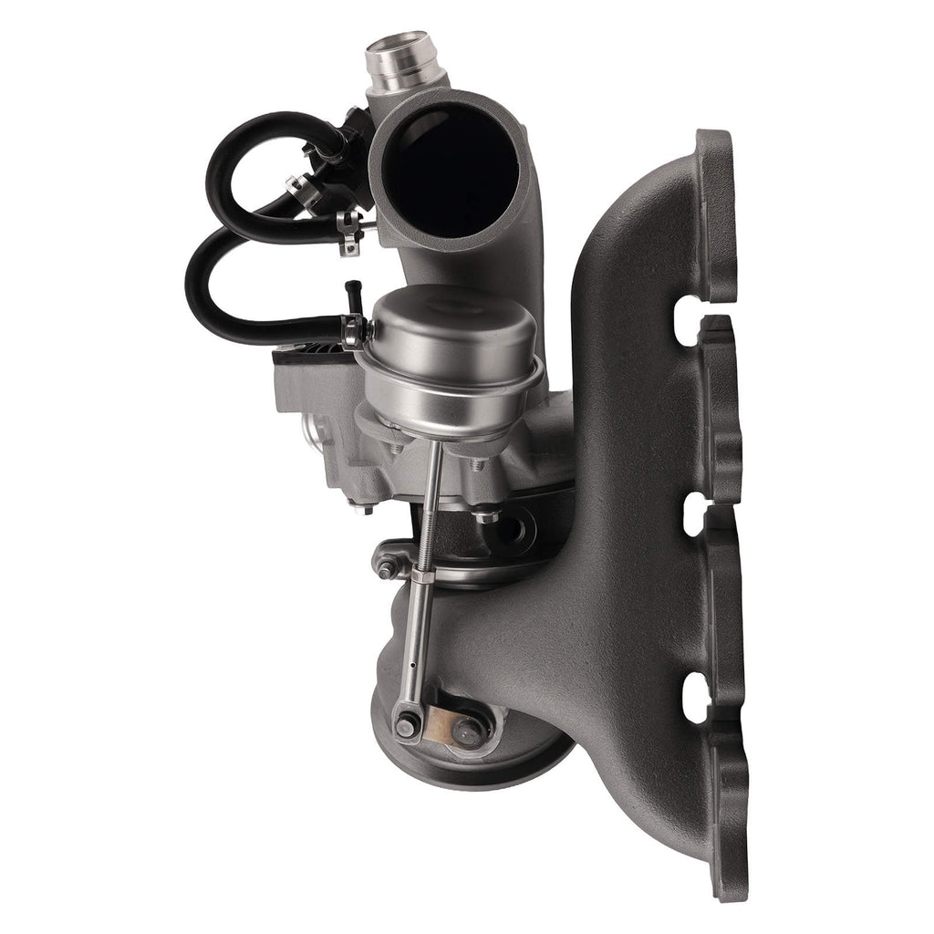 Turbolader Turbo Kit kompatibel für Buick Encore/Chevy Cruze Sonic 1.4L + Kühlmittelleitung