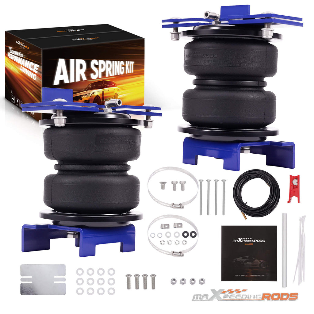 2x Luftfederung Hinten + Halterungen Kit kompatibel für Ford Transit 150 250 350 2015-2024