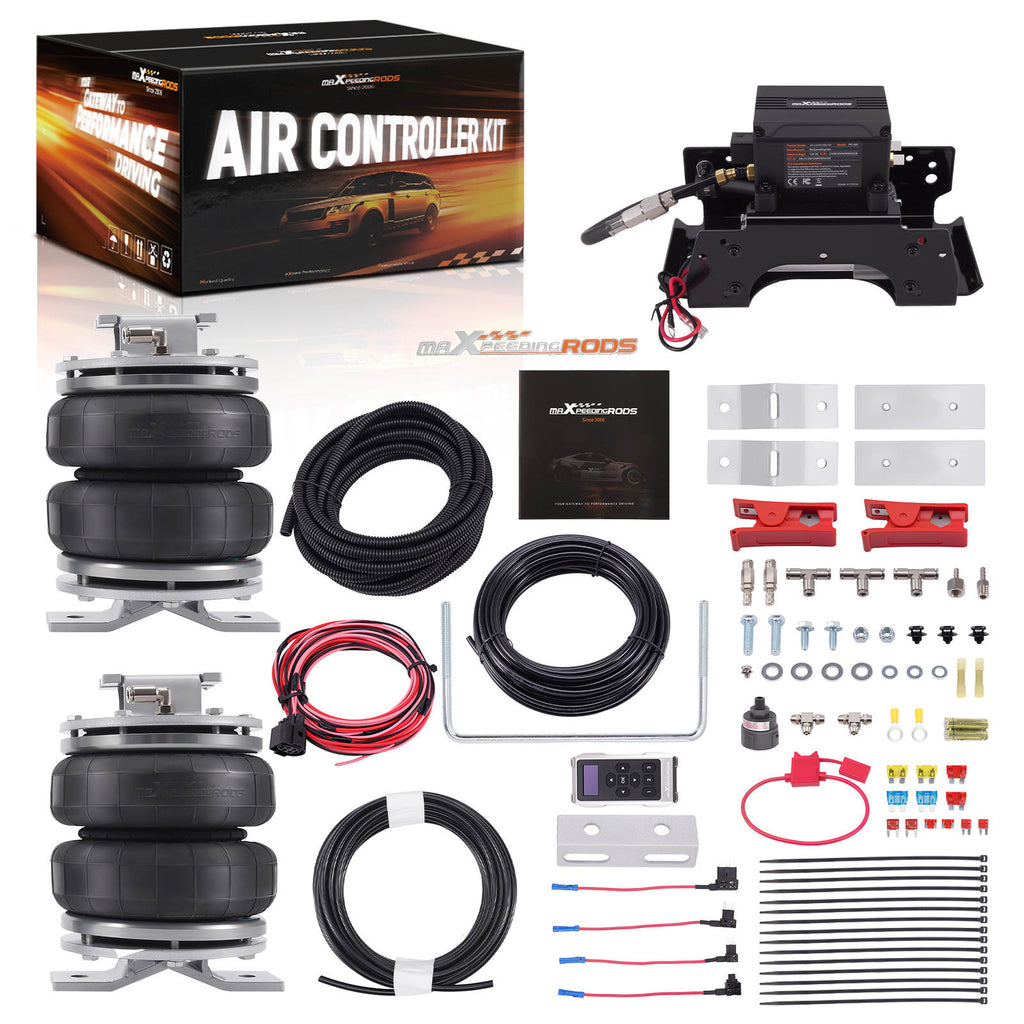 Luftfederung + Wireless Kompressor Dual Remote Kit kompatibel für VW Crafter 4X2 1995-