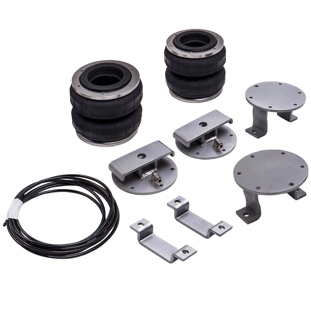 Luftbalg + Wireless Kompressor Dual Remote Kitfor kompatibel für Nissan Navara D40 4WD 2004-