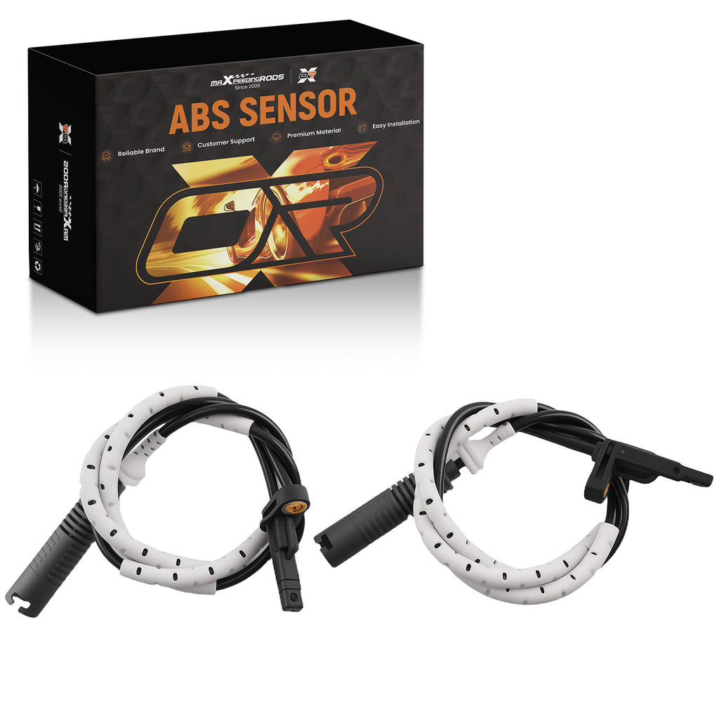 2x Hinten ABS Raddrehzahlsensor kompatibel für BMW 1er 3er E81 E90 E91 6785022 34526762476