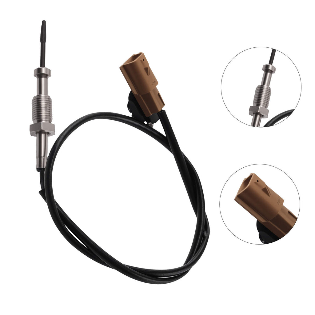 Abgastemperatursensor kompatibel für Dacia Dokker 1.5 Blue dCi 75 2012-2024 2PIN