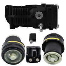 Laden Sie das Bild in den Galerie-Viewer, Kompressor + Ventilblock + 2X Federbalg kompatibel für BMW X5 E70 X6 E71 37206799419