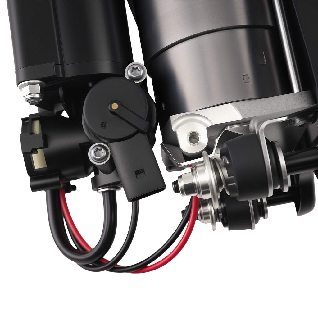 Kompressor mit Halterung + Ventilblock kompatibel für AUDI A6 C6 4F 4F0616005F 4F0616013
