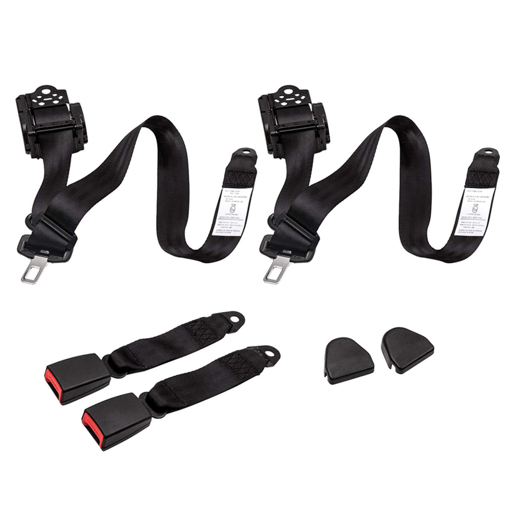 Automatik 3-Punkt Sicherheitsgurt Gurtpeitsche 3600 mm kompatibel für Jeep Wrangler CJ YJ