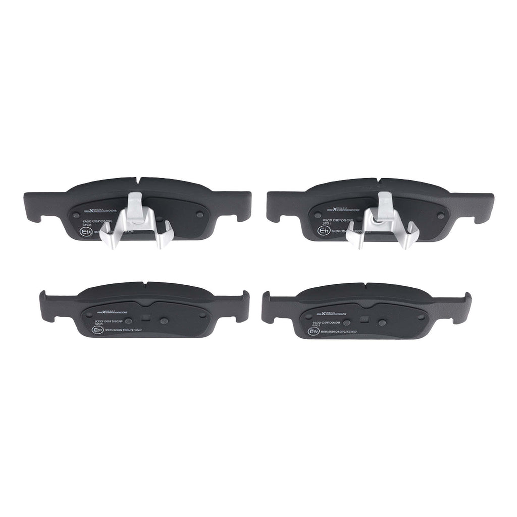 Bremsscheiben Bremsbeläge kompatibel für Smart Fortwo Coupé Cabrio Forfour kompatibel für Dacia Logan II