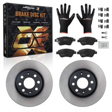 Laden Sie das Bild in den Galerie-Viewer, Bremsscheiben Bremsbeläge Vorne kompatibel für Opel Adam M13 Corsa D S07 06-19 55700920