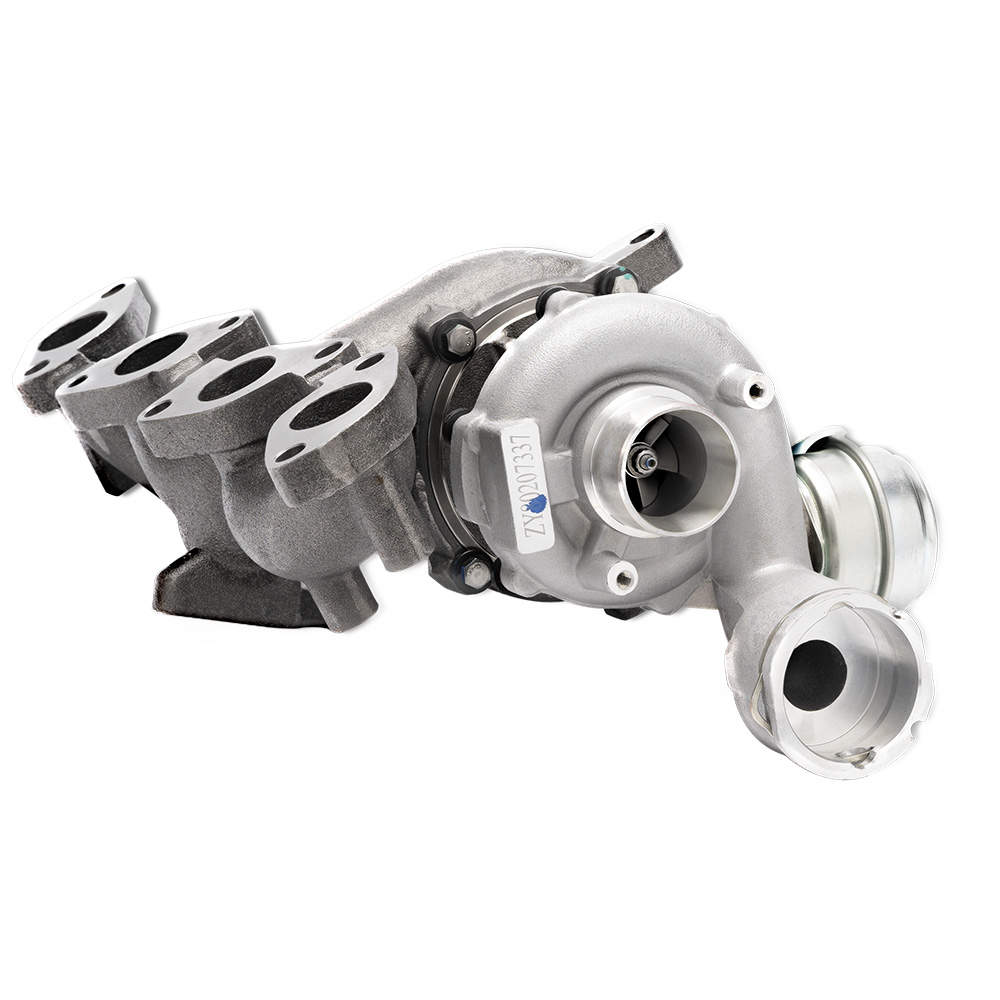 Turbolader mit Ladeluftrohr kompatibel für VW Golf Skoda Octavia kompatibel für Seat Leon Toledo 2.0 136PS