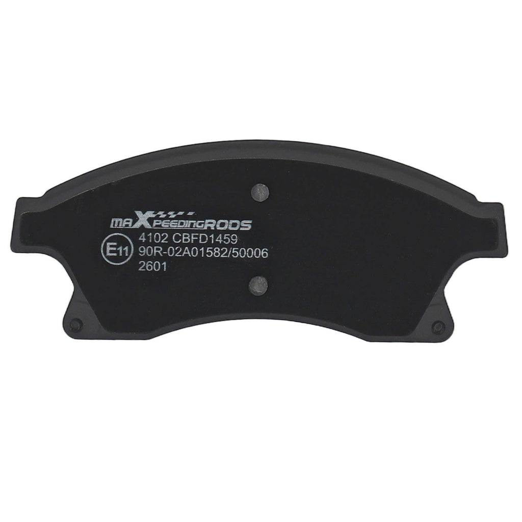 4x Bremsbeläge Vorne kompatibel für Chevrolet Cruze 1.4-2.0 kompatibel für Opel Astra J 1.2-2.0 Zafira 1.6