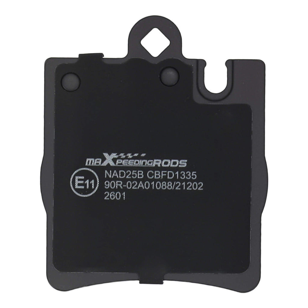 Bremsbeläge Hinten kompatibel für Mercedes CLK 200-55 AMG E-Klasse W210 E200-E50 AMG 95-02