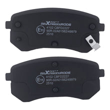Laden Sie das Bild in den Galerie-Viewer, Bremsbeläge Bremsbelagsatz Hinten kompatibel für Hyundai i10 2008-2013 583020XA00