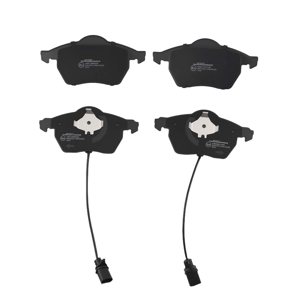 Bremsbeläge Vorne kompatibel für Audi A4 B5 8D2 8D5 1994-01 4B0698151AB 4B0698151E 156.3mm