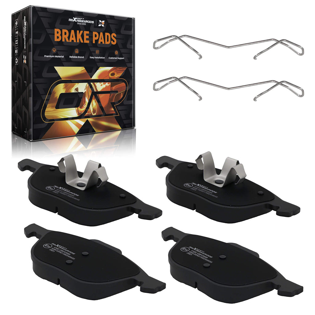 Bremsbeläge Vorne kompatibel für Ford Focus C-Max Kuga EcoSport Transit Connect kompatibel für Mazda Volvo
