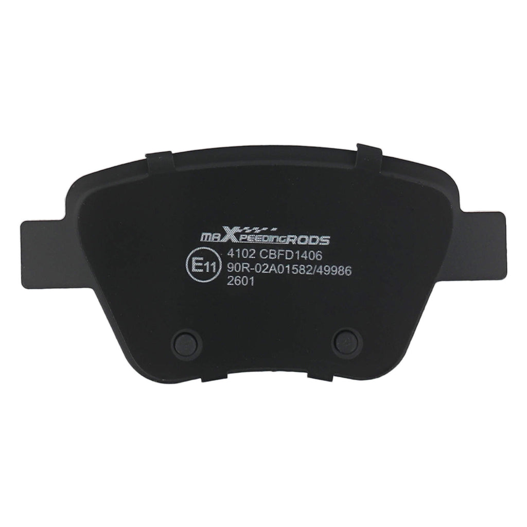 Bremsbeläge Vorne kompatibel für Subaru Justy IV kompatibel für Suzuki Baleno Swift kompatibel für Ford Fiesta VI 1.0-1.6