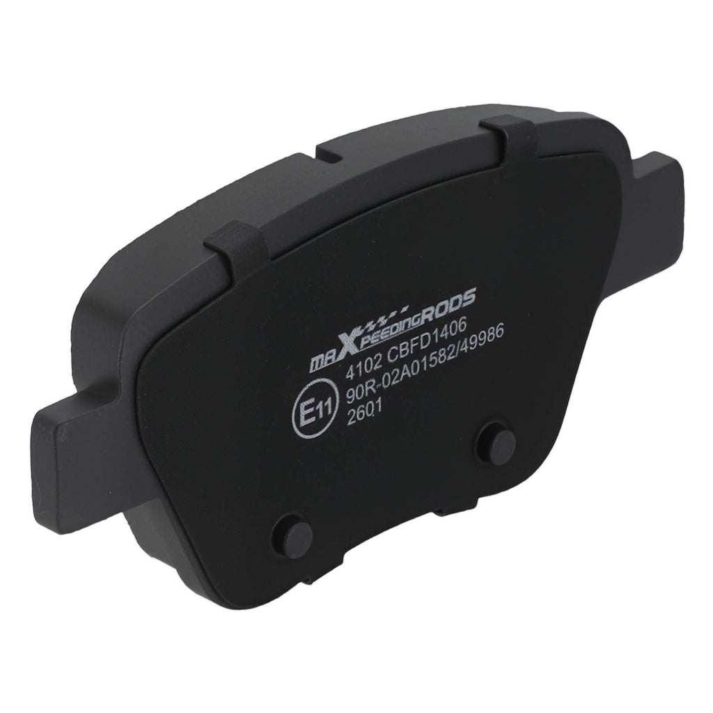 Bremsbeläge Vorne kompatibel für Subaru Justy IV kompatibel für Suzuki Baleno Swift kompatibel für Ford Fiesta VI 1.0-1.6