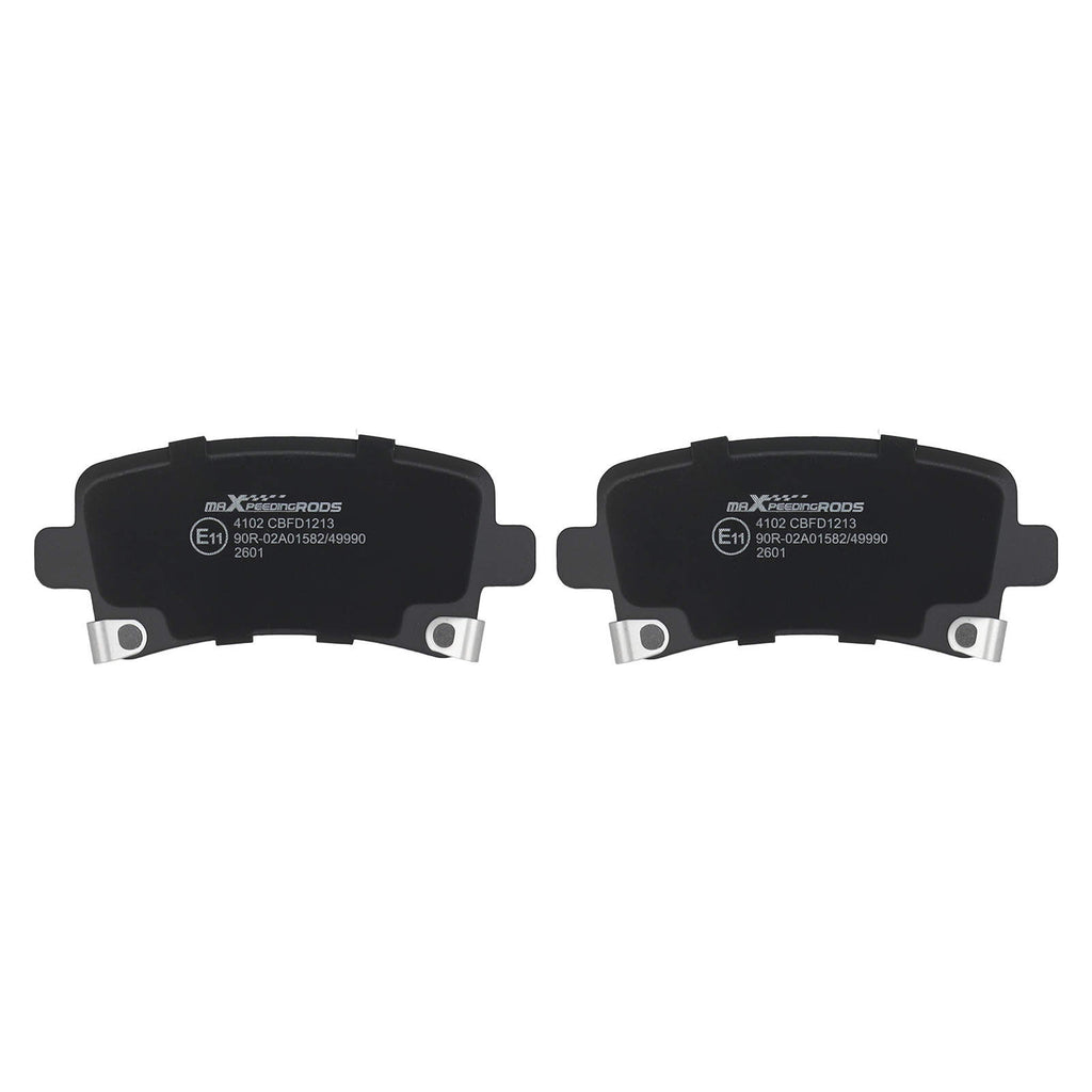 Bremsbeläge Hinten kompatibel für Opel Insignia A Stufenheck G09 kompatibel für Chevrolet Malibu Saab 9-5