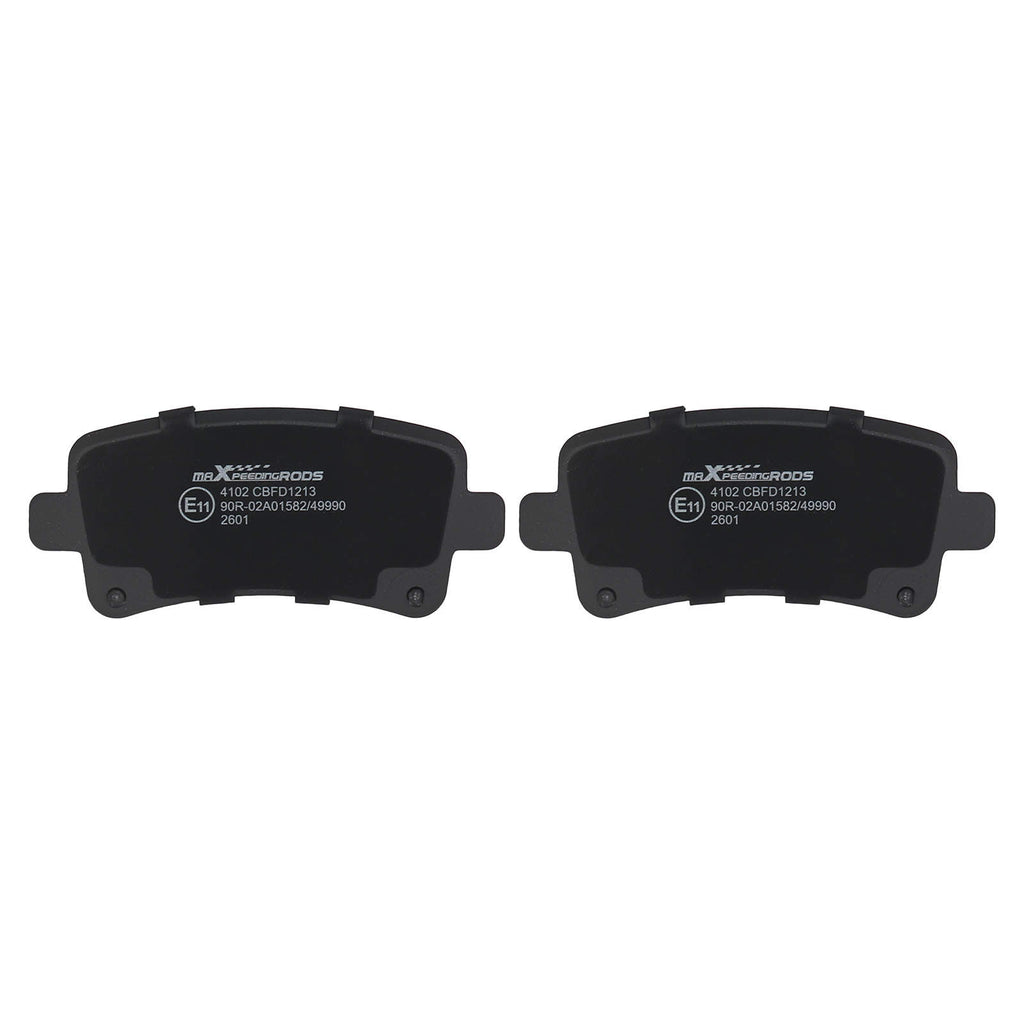 Bremsbeläge Hinten kompatibel für Opel Insignia A Stufenheck G09 kompatibel für Chevrolet Malibu Saab 9-5