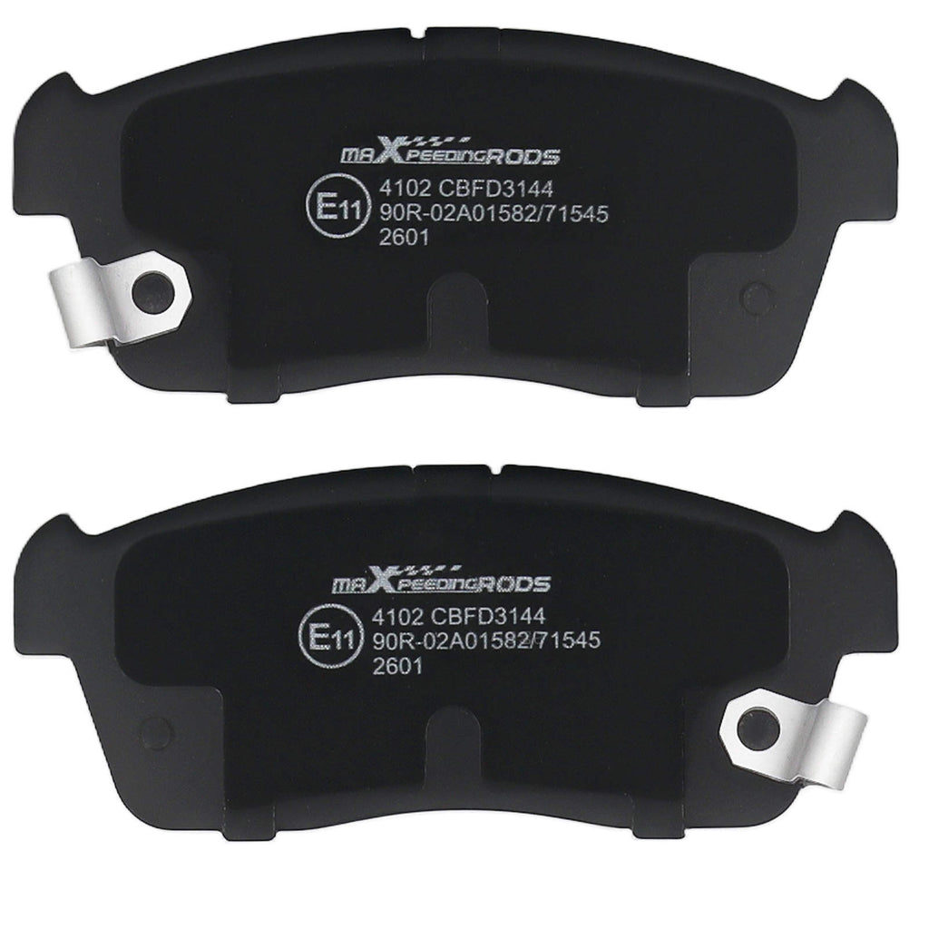 Bremsbeläge Vorne kompatibel für Suzuki Alto Carry Celerio kompatibel für Daihatsu Cuore Sirion Trevis YRV