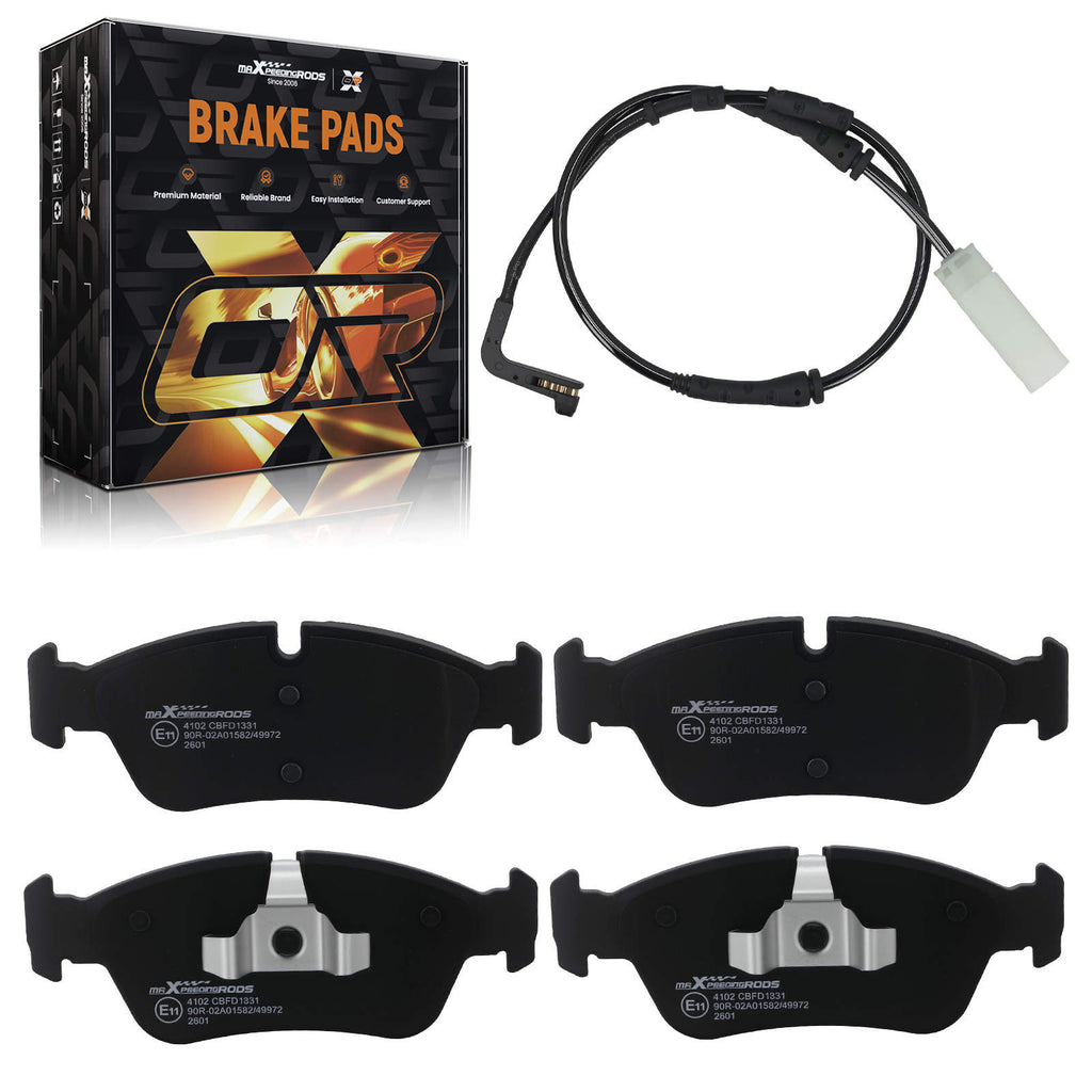 4x Bremsbeläge Vorne kompatibel für BMW 1er E87 3er E90 316 318 320 120i 120d 34116769951