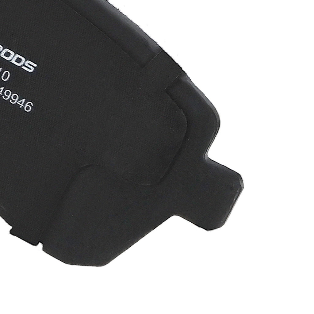 Bremsbeläge Hinten kompatibel für Audi A1 8X A3 8P kompatibel für Seat Altea Leon kompatibel für Skoda Octavia 2004-2013