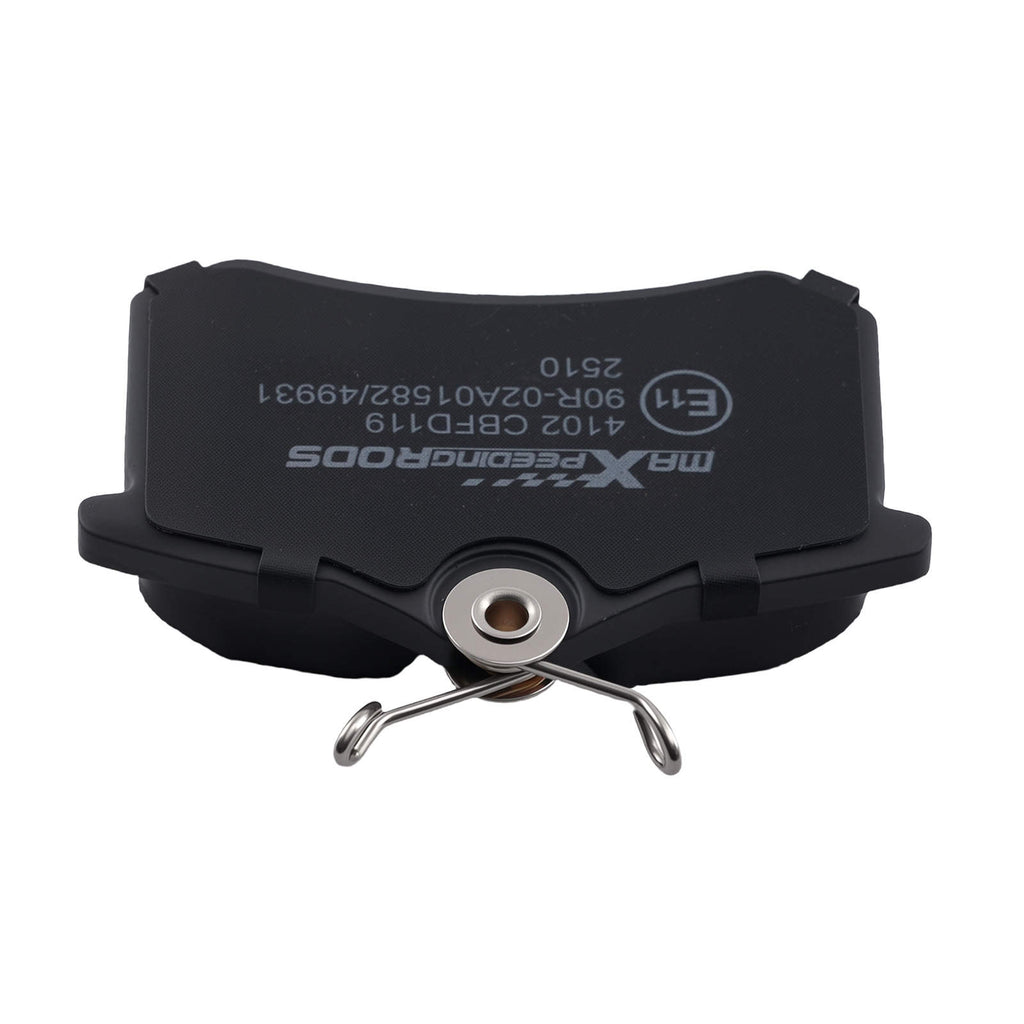 Bremsbelag Hinten kompatibel für Audi A3 A4 kompatibel für VW Golf IV/V Polo 1996-2013 87,12mm