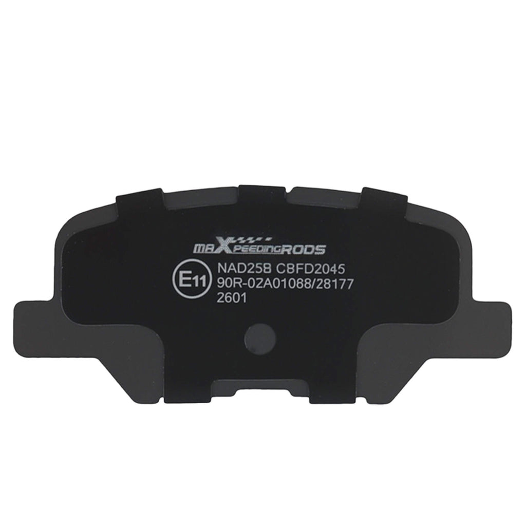 Bremsbeläge Hinten kompatibel für Mazda 6 Kombi Stufenheck GJ GL kompatibel für Mitsubishi Outlander III
