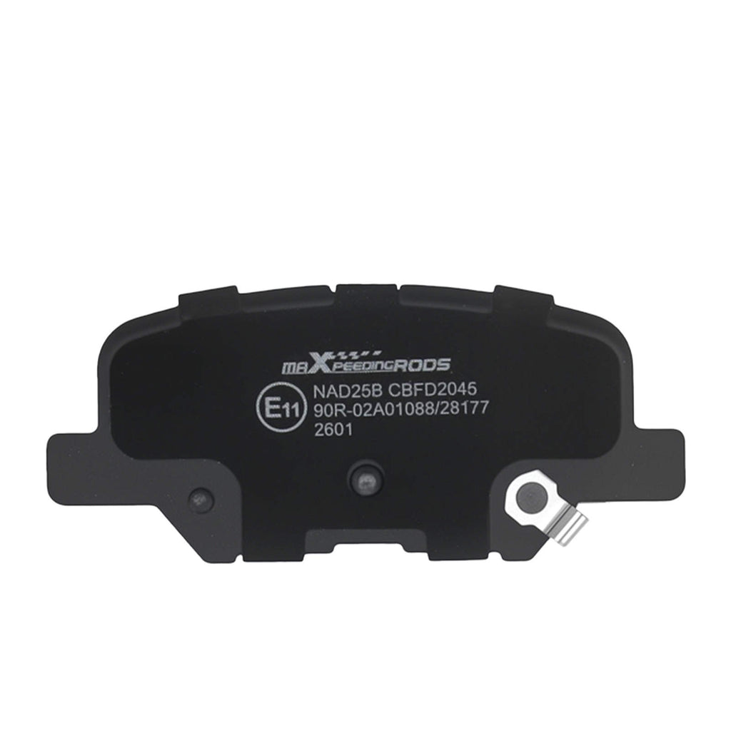Bremsbeläge Hinten kompatibel für Mazda 6 Kombi Stufenheck GJ GL kompatibel für Mitsubishi Outlander III