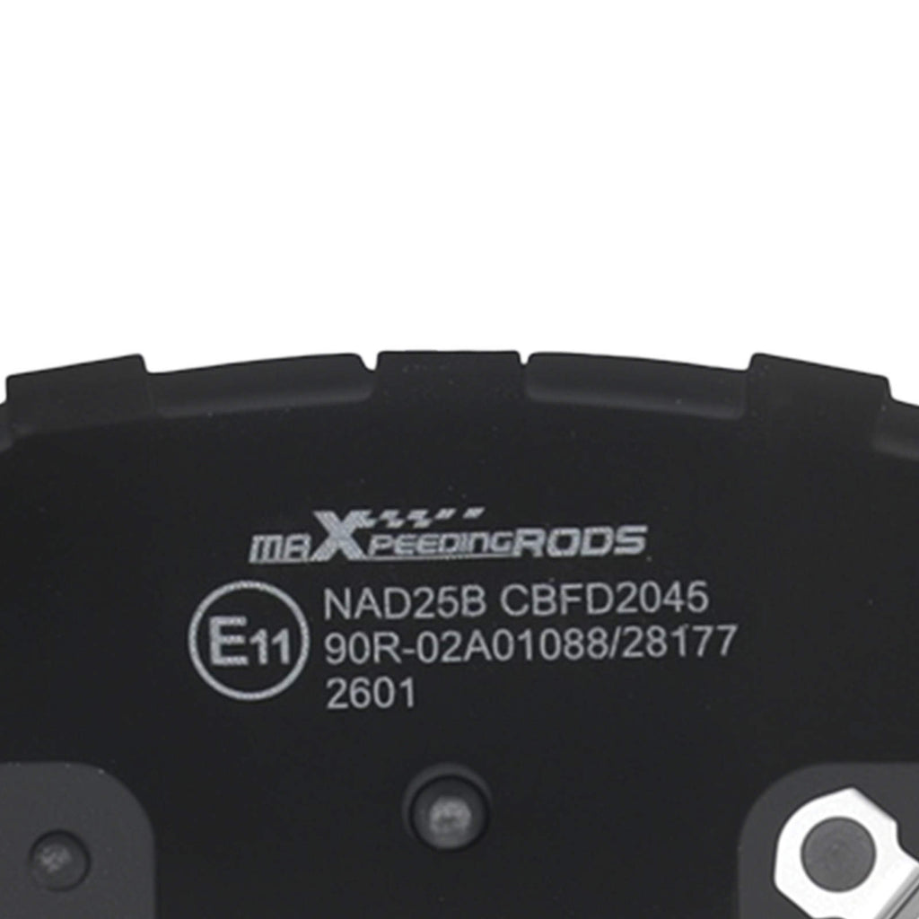 Bremsbeläge Hinten kompatibel für Mazda 6 Kombi Stufenheck GJ GL kompatibel für Mitsubishi Outlander III