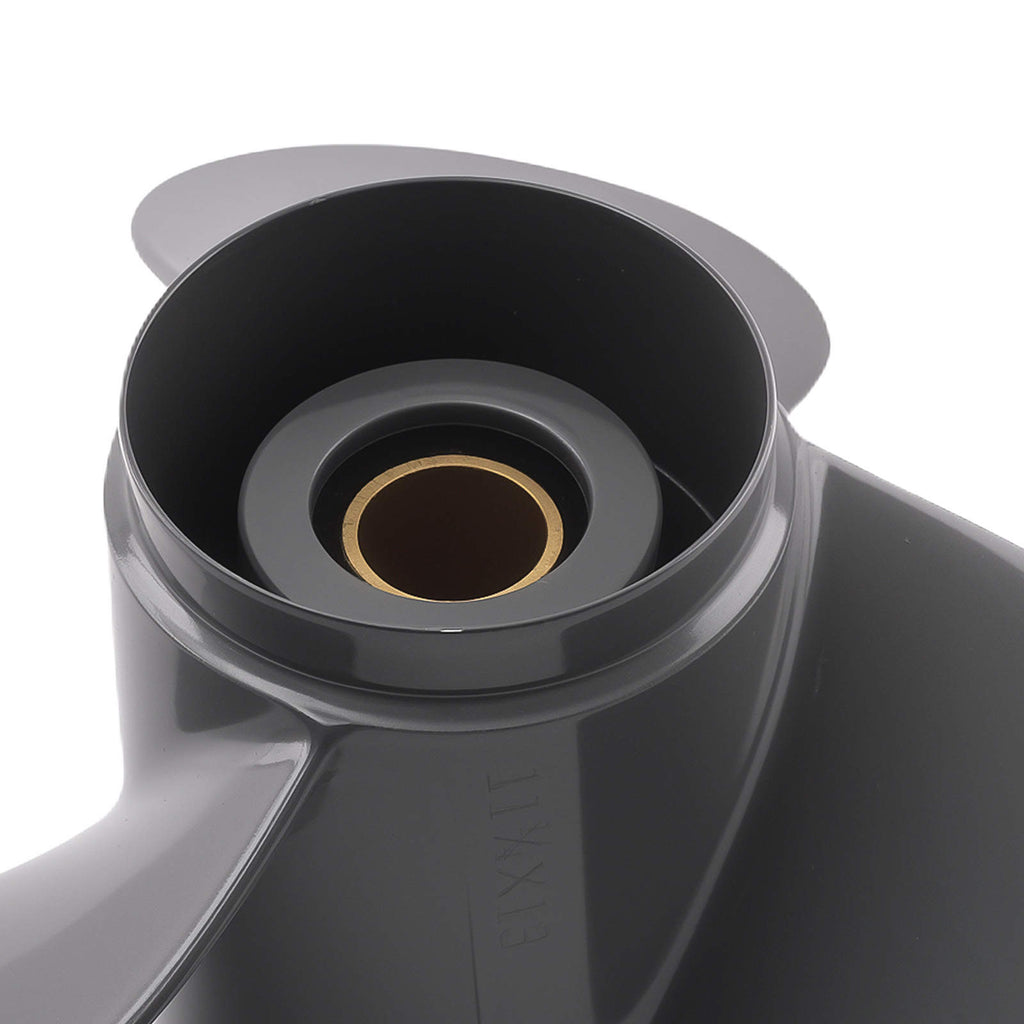 3-Blatt Alu Bootspropeller 11 1/4x13 kompatibel für Honda BF 35/40/45/50/60 58130-ZV5-000