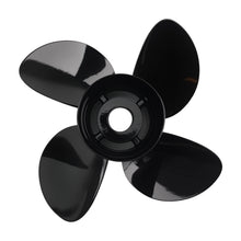 Laden Sie das Bild in den Galerie-Viewer, 4-Blatt Aluminium Bootspropeller kompatibel für Mercury 135-300PS 14x21 Rechtsdrehend