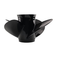 Laden Sie das Bild in den Galerie-Viewer, 4-Blatt Aluminium Bootspropeller kompatibel für Mercury 135-300PS 14x21 Rechtsdrehend