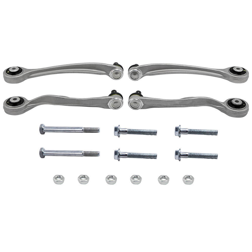 4PCS QUERLENKER + PAIR STOSSDÄMPFER VORNE LR kompatibel für AUDI A4 B6 B7 8E5 8E2 8HE 8H7
