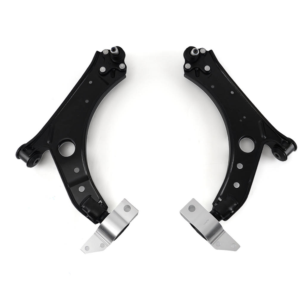 2X QUERLENKER + 2X TRAGGELENK VORNE kompatibel für AUDI A3 8P kompatibel für VW GOLF 5 6 TOURAN EOS CADDY