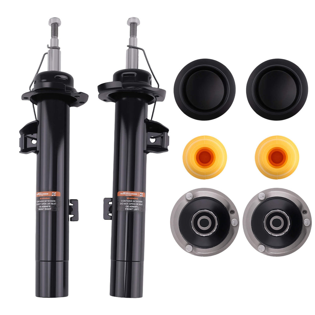 6X QUERLENKER SATZ + 2X STOSSDÄMPFER VORNE L+R kompatibel für BMW 323I 325I 328I330I 335I