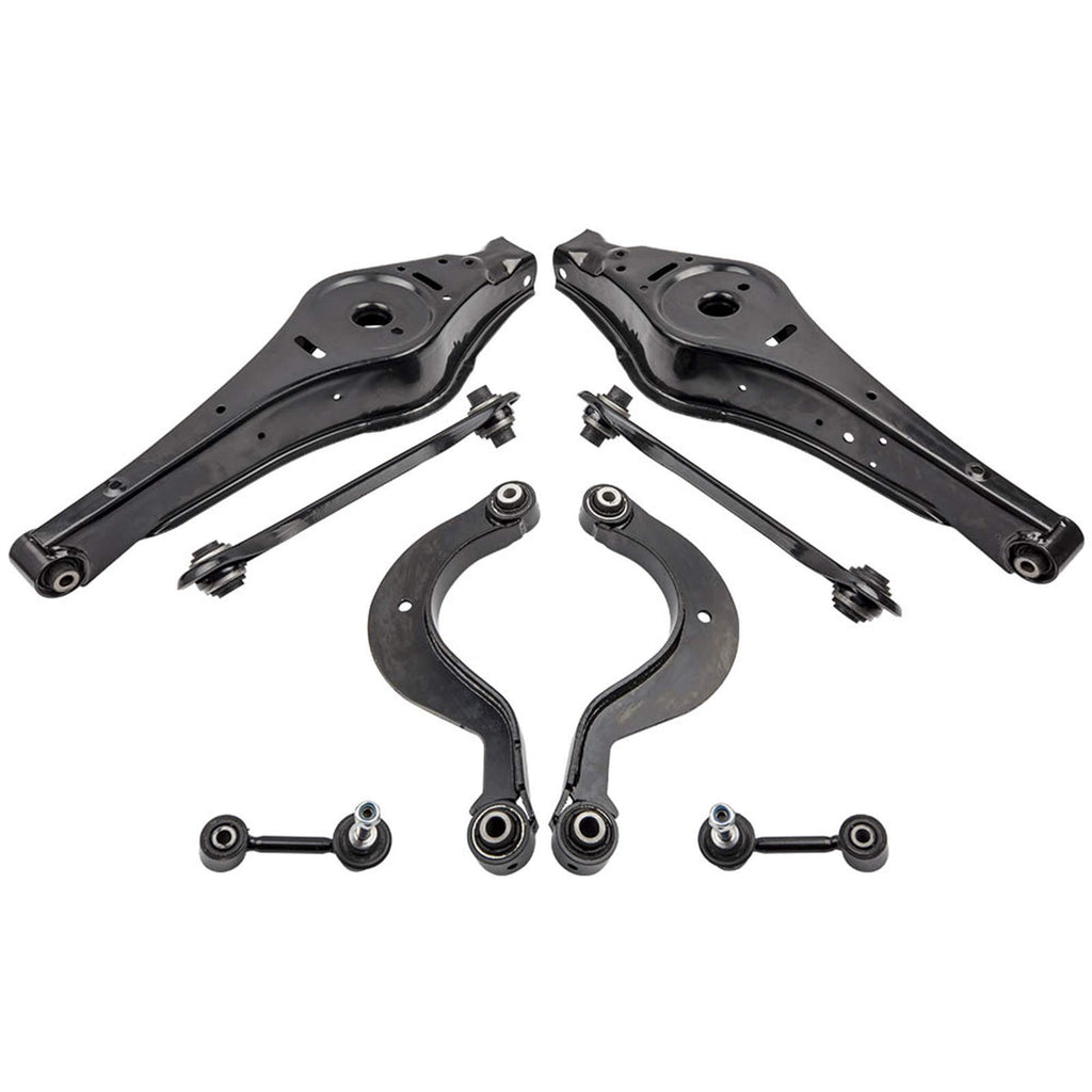 QUERLENKER SATZ + STOSSDÄMPFER HINTEN kompatibel für AUDI A3 kompatibel für VW GOLF 5 6 PASSAT TOURAN EOS