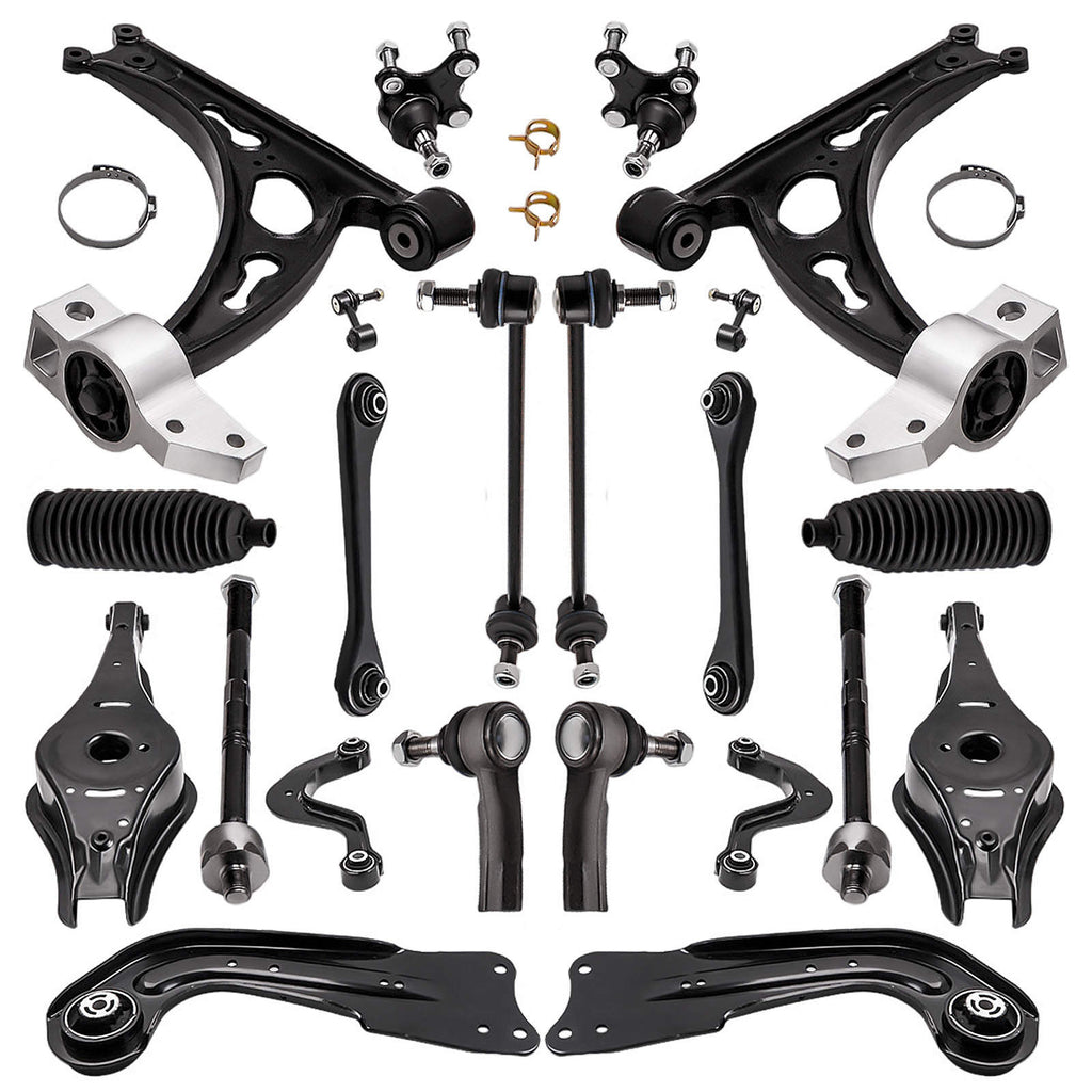 QUERLENKERSATZ kompatibel für AUDI A3 8P kompatibel für SEAT ALTEA kompatibel für VW GOLF 5+6 JETTA TOURAN EOS 20-TEILIG