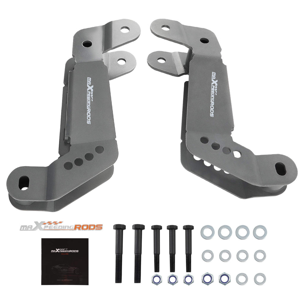 Vorderer Querlenker 2-4 Höherlegung Drop Bracket kompatibel für Jeep Wrangler JK 07-18 17