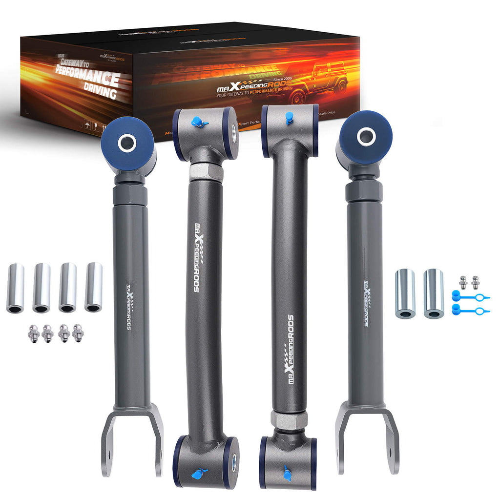 4X VORDERE VERSTELLBARE QUERLENKER kompatibel für JEEP TJ 1997-2006 CHEROKEE XJ 1984-2001