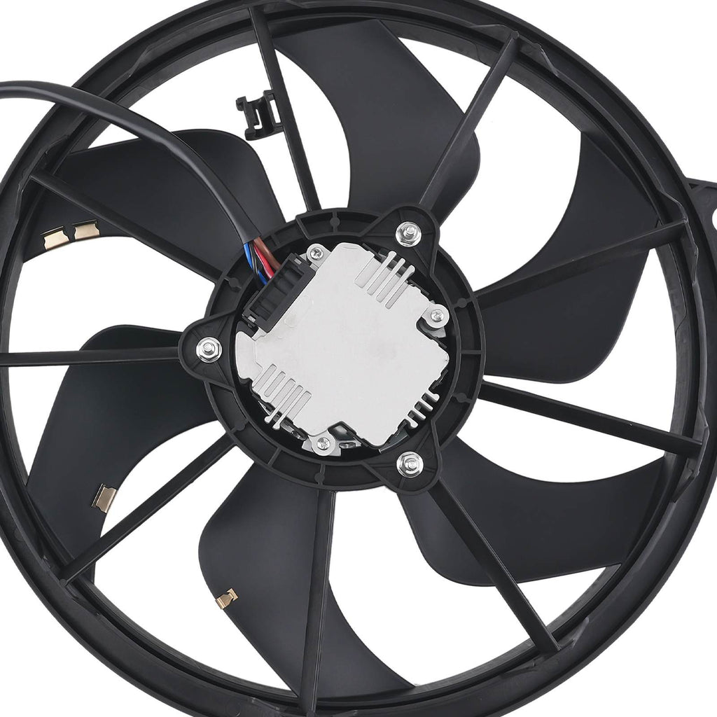 Kühlerlüfter 2 Pins 6 Blätter kompatibel für Peugeot 407 6D 2004-2011 1253L5