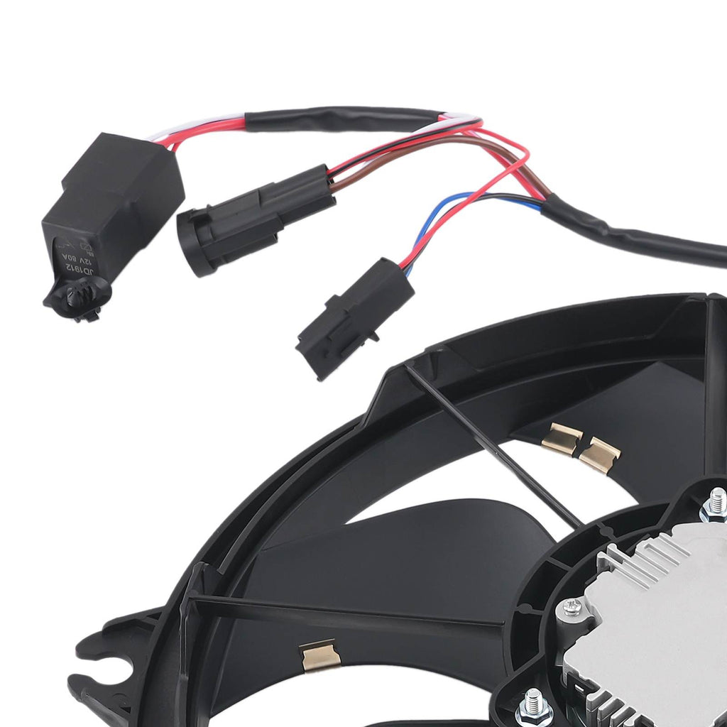Kühlerlüfter 2 Pins 6 Blätter kompatibel für Peugeot 407 6D 2004-2011 1253L5