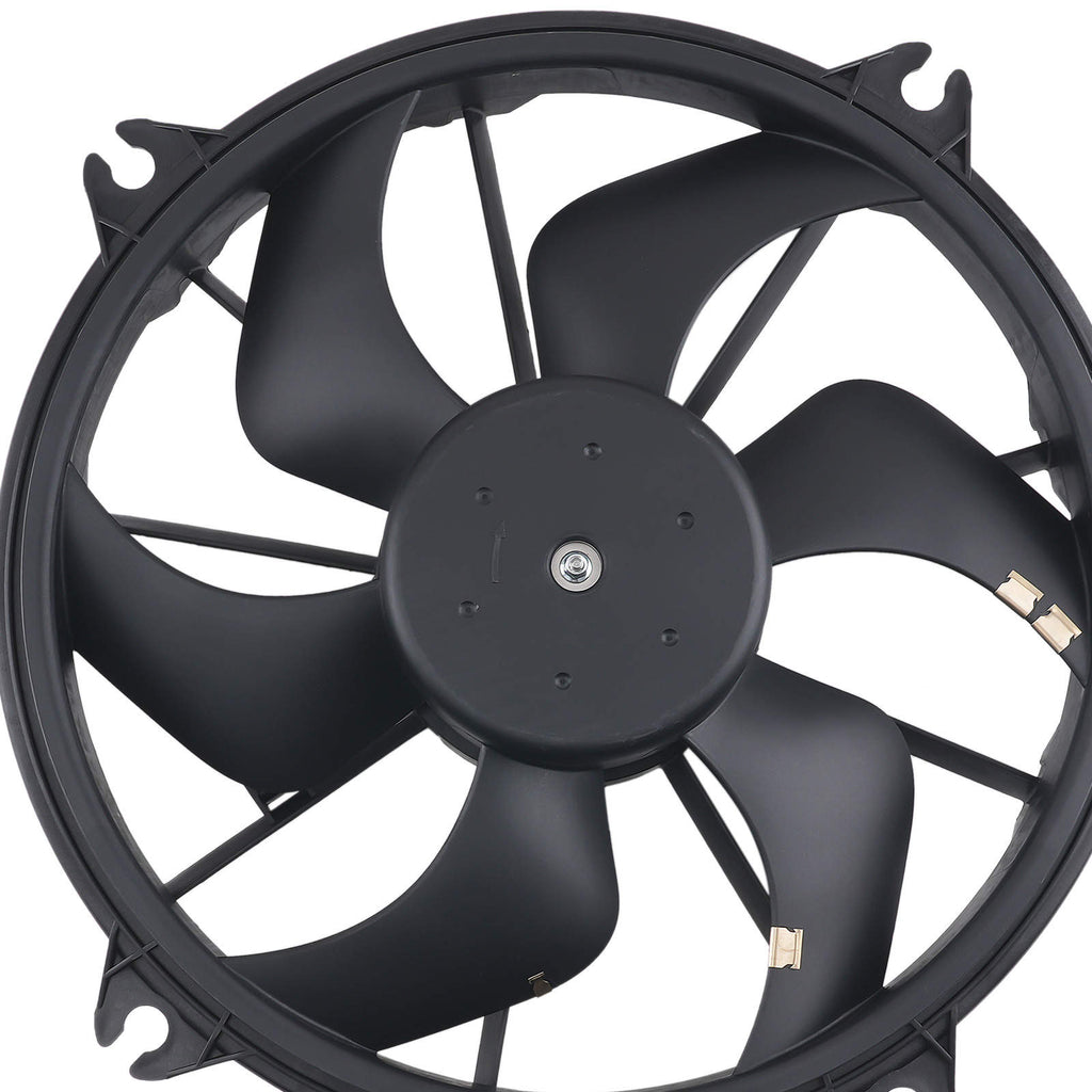 Kühlerlüfter 2 Pins 6 Blätter kompatibel für Peugeot 407 6D 2004-2011 1253L5