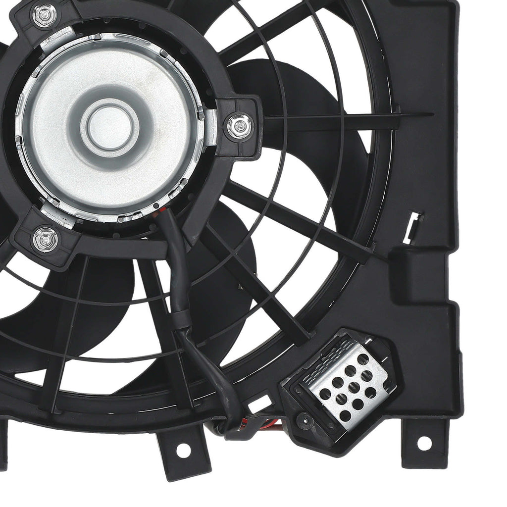 Kühlerlüfter 2 Pins kompatibel für OPEL Astra H Zafira B 1314555 13147279 240W 7 Blätter