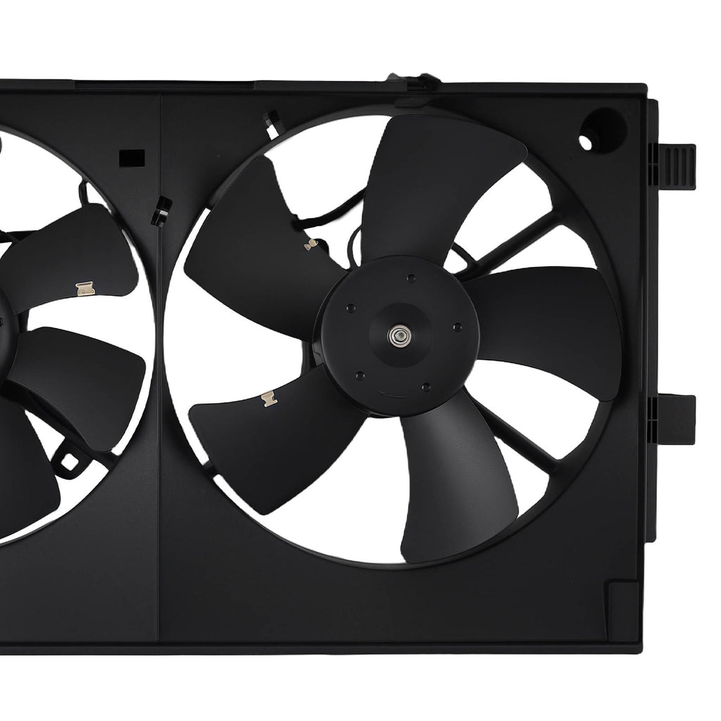 Kühlerlüfter 240W 2Pin kompatibel für Mitsubishi Lancer 2008-2016 1308CR Kunststoff