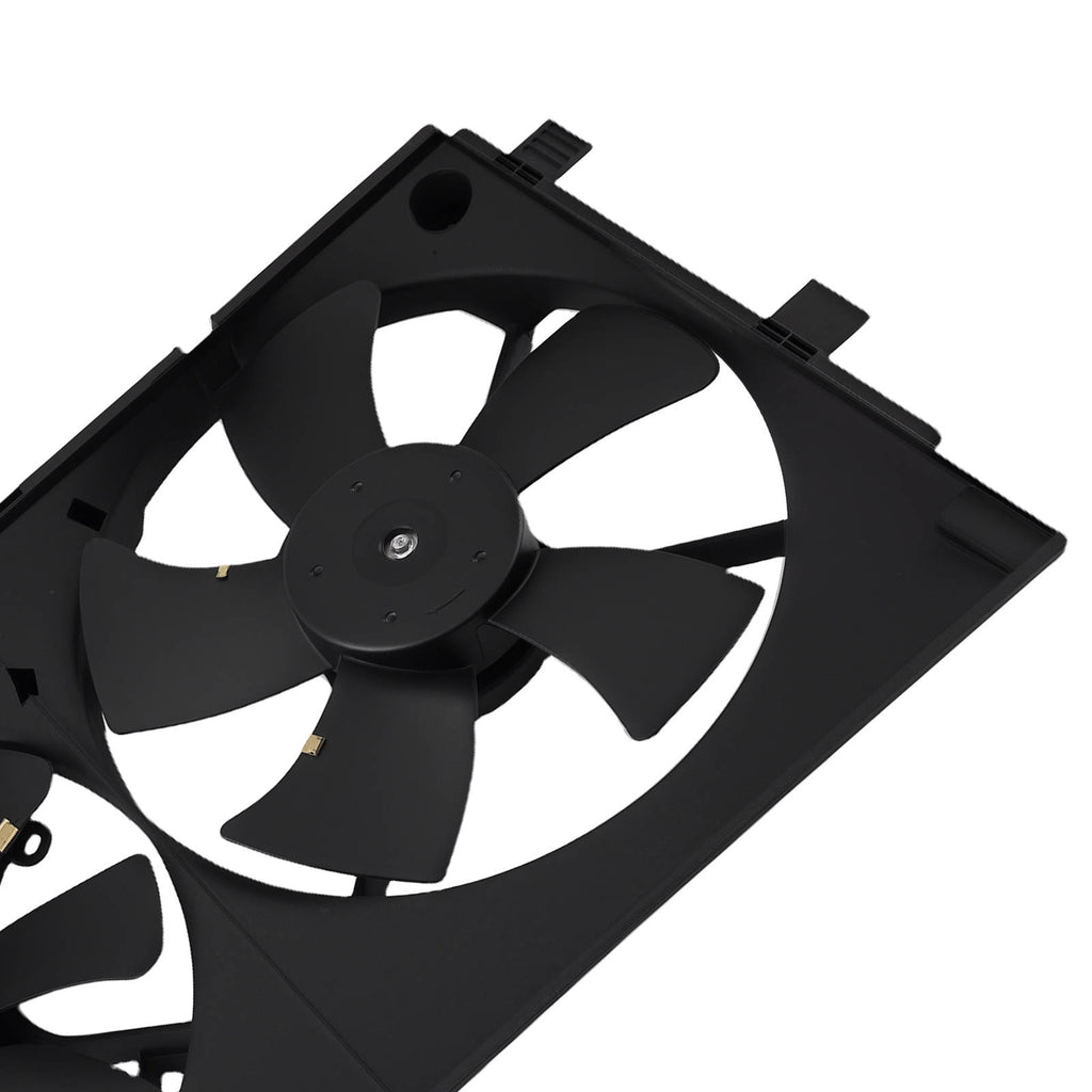 Kühlerlüfter 240W 2Pin kompatibel für Mitsubishi Lancer 2008-2016 1308CR Kunststoff